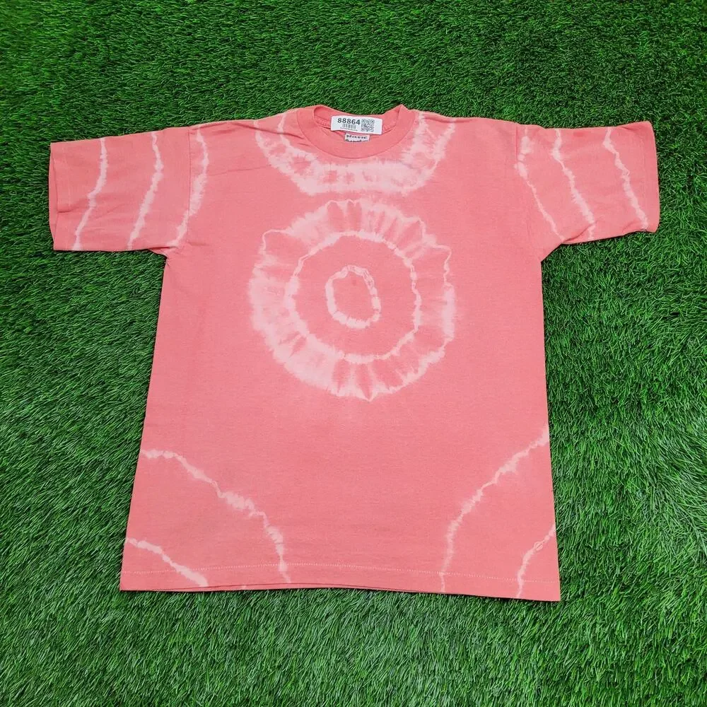 Vintage 90s Tie Dye T-Shirt Womens Large USA Made Single Stitch Hippie